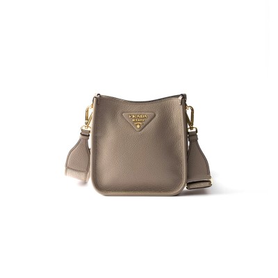 PRADA LEATHER MINI SHOULDER BAG 1BH191 (20*19*6cm) 